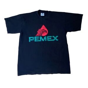 Vintage PEMEX Mexican Gas Station T Shirt XL